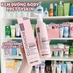 Kem Body Prettyskin Màu Hồng Ban Ngày Glutathione V10 Alpha Arbutin Body Lotion 250ml