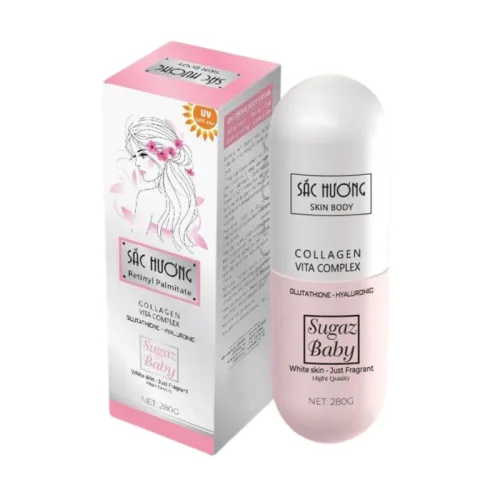 Kem Body Sắc Hương Skin Body Sugaz Baby Hình Viên Thuốc 280ml