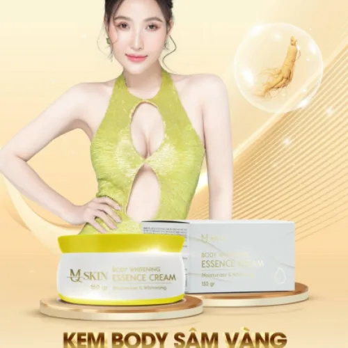 Kem Body Sâm Vàng MQ Skin Essence Cream (Tặng Kích Trắng)