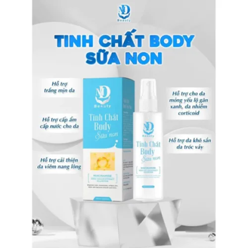 Kem Body Trắng Da Lụa Mềm MD Beauty 250g
