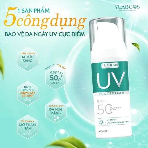 Kem Chống Nắng Đa Tầng Ylabcos UV Protection Dr Lacir SPF50/PA+++ 60g