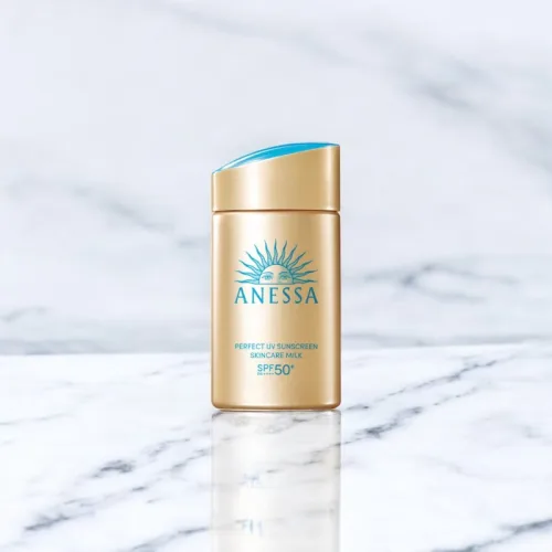 Kem Chống Nắng Anessa Xanh Perfect UV Sunscreen Skincare Milk 60ml