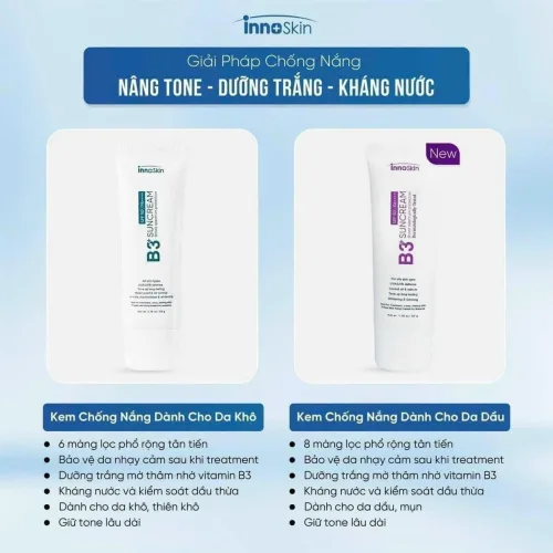Kem chống nắng B3 InnoSkin em kem chống nắng rất được quan tâm dạo gần đây