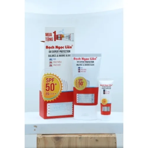 Kem Chống Nắng Bạch Ngọc Liên UV Expert Protection 50g Làm dịu da ngăn cháy nắng