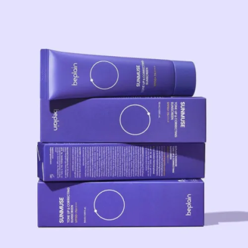 Kem Chống Nắng Beplain Sunmuse Màu Tím Đậm Dành Cho Mọi Loại Da 50ml