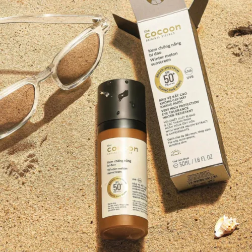 Kem Chống Nắng Bí Đao CoCoon - Dành Cho Da Dầu Mụn Nhạy Cảm 50ml