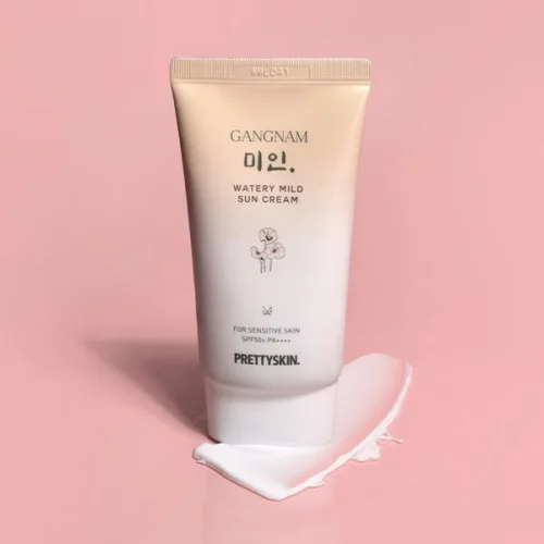 Kem chống nắng cấp nước Pretty Skin Gangnam Watery Mild Sun Cream dùng cho cả gia đình