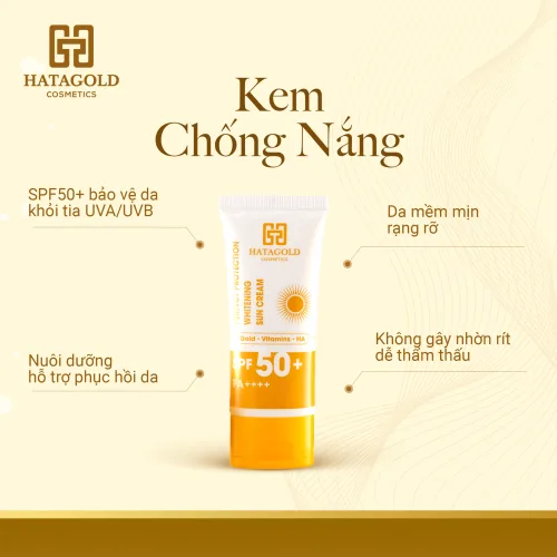 Kem Chống Nắng Cúc La Mã Hatagold Cosmetics