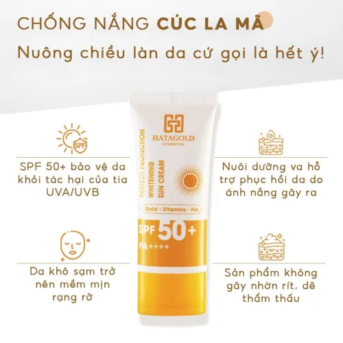 Kem Chống Nắng Cúc La Mã Hatagold Cosmetics