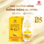 Kem Chống Nắng Dưỡng Sáng Da Spf 50+ B5 Uva/Uvb Pa+++ Hatagold 50g