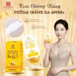 Kem Chống Nắng Dưỡng Sáng Da Spf 50+ B5 Uva/Uvb Pa+++ Hatagold 50g