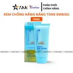 Kem Chống Nắng Embisu 50+ Spf/Pa+++ Hàn Quốc 70ml - Hỗ Trợ Bảo Vệ Da Nâng Tone Nhẹ