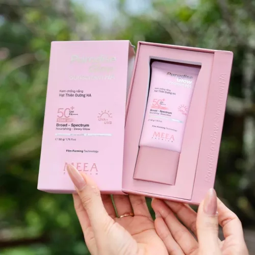 Kem Chống Nắng Hạt Thiên Đường Ha Meea Preamium 50+ Spf Pa++++ 50g