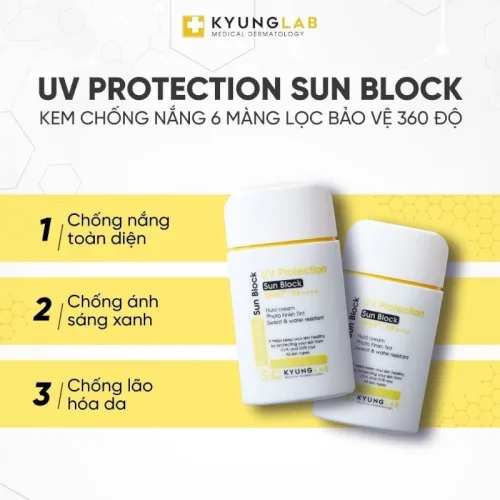 Kem Chống Nắng Kyung Lab Sun Block SPF50+/PA++++ 50ml