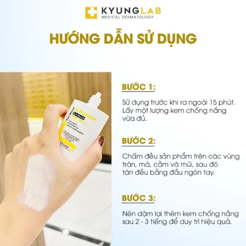 Kem Chống Nắng Kyung Lab Sun Block SPF50+/PA++++ 50ml