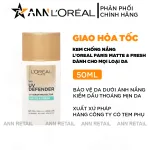 Kem Chống Nắng Loreal Paris Kiềm Dầu Thoáng Mịn Da Matte & Fresh With Airlicium SPF50+ PA++++ 50ml