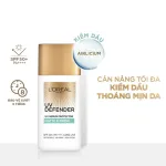 Kem Chống Nắng Loreal Paris Kiềm Dầu Thoáng Mịn Da Matte & Fresh With Airlicium SPF50+ PA++++ 50ml