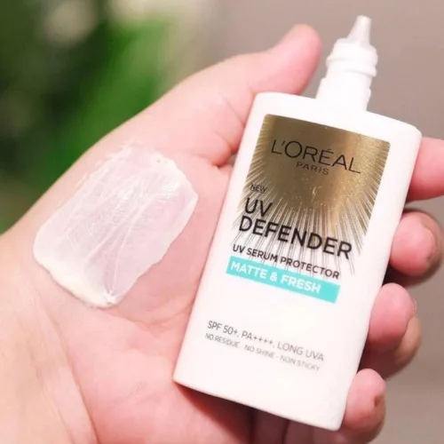 Kem Chống Nắng Loreal Paris Kiềm Dầu Thoáng Mịn Da Matte & Fresh With Airlicium SPF50+ PA++++ 50ml