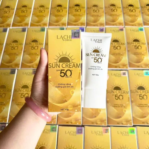 Kem Chống Nắng Lachi Cheese SPF 50+ Royal Sunscreen 50ml - Phiên Bản Mới