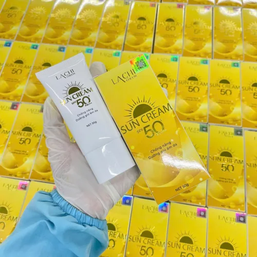 Kem Chống Nắng Lachi Cheese SPF 50+ Royal Sunscreen 50ml - Phiên Bản Mới