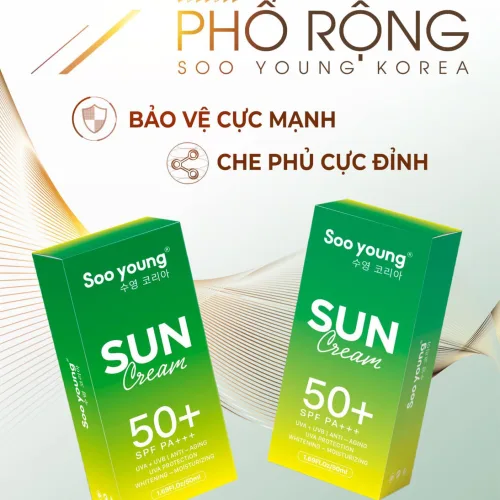 kem chống nắng lục tảo thế hệ mới