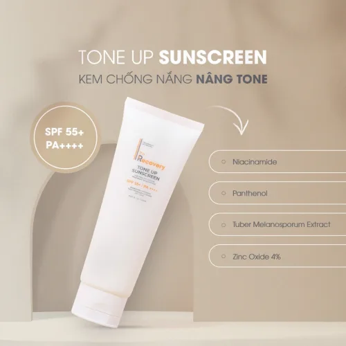 Kem Chống Nắng Nâng Tone The Recovery