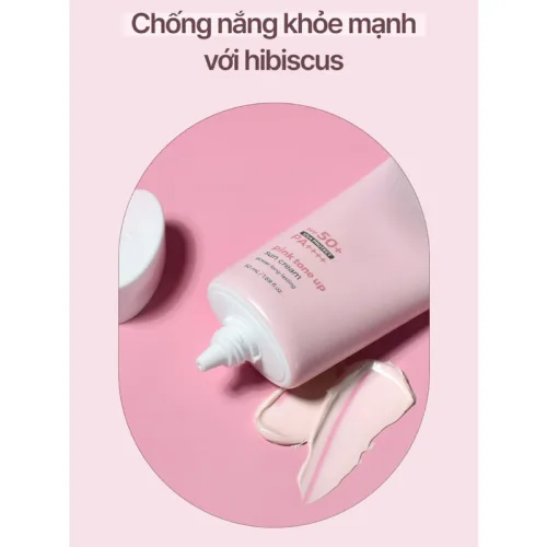 Kem Chống Nắng PrettySkin Pink Tone Up Nâng Tone Trắng Hồng