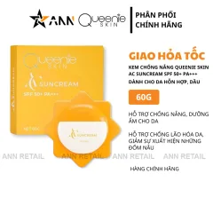 Kem Chống Nắng Queenie Skin SPF50 PA+++ Dành Cho Da Hỗn Hợp Và Dầu 60g