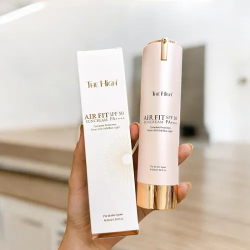 Kem Chống Nắng The High Korea Giúp Nâng Tone Da Trắng Hồng 50ml - Mẫu Mới Nhất 2025