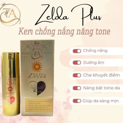 Kem chống nắng ZelDa Plus mùa nào cũng không thể thiếu