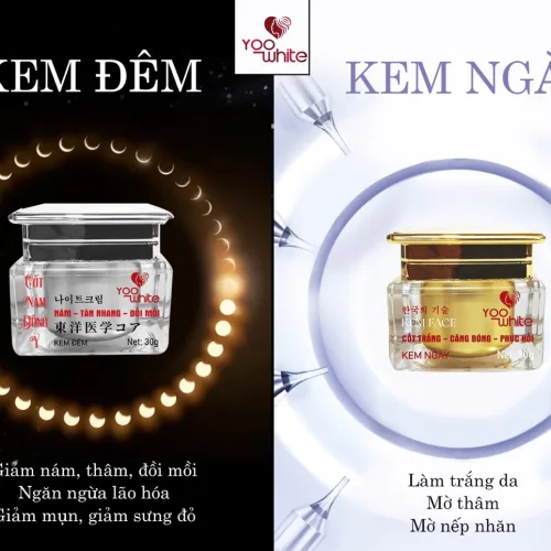 Kem cốt nám đông y Yoo White giúp trẻ hóa làn da