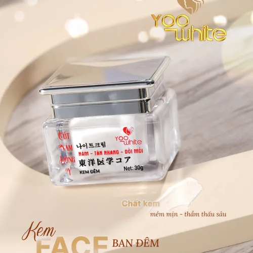 Kem cốt nám đông y Yoo White Mờ nám Dưỡng trắng  Trẻ hoá  Chống nắng
