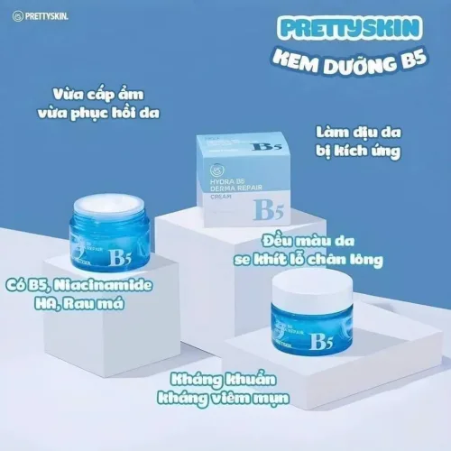 Kem dưỡng B5 giải pháp duy trì kết quả phục hồi tái tạo da