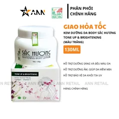 Kem Dưỡng Da Body Sắc Hương Tone Up & Brightening - Hộp Màu Trắng 130ml