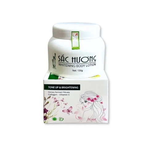 Kem Dưỡng Da Body Sắc Hương Tone Up & Brightening - Hộp Màu Trắng 130ml