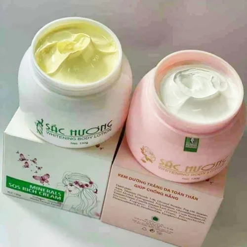 Kem Dưỡng Da Body Sắc Hương Tone Up & Brightening - Hộp Màu Trắng 130ml