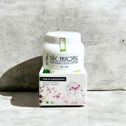 Kem Dưỡng Da Body Sắc Hương Tone Up & Brightening - Hộp Màu Trắng 130ml