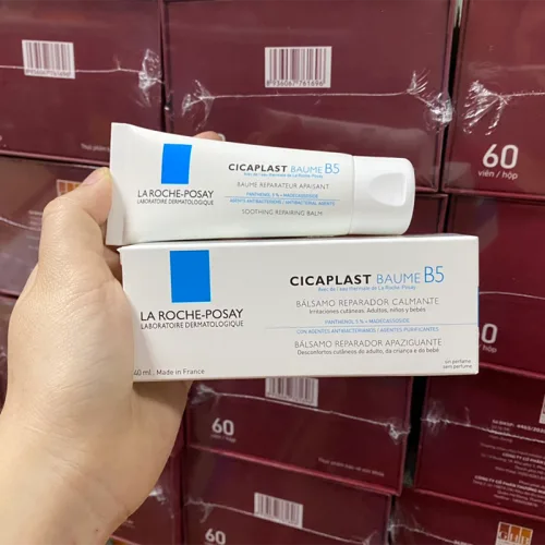 Kem Dưỡng Da La Roche Posay Làm Dịu Hỗ Trợ Phục Hồi Da 40ml Hàng Công Ty Có Tem Phụ