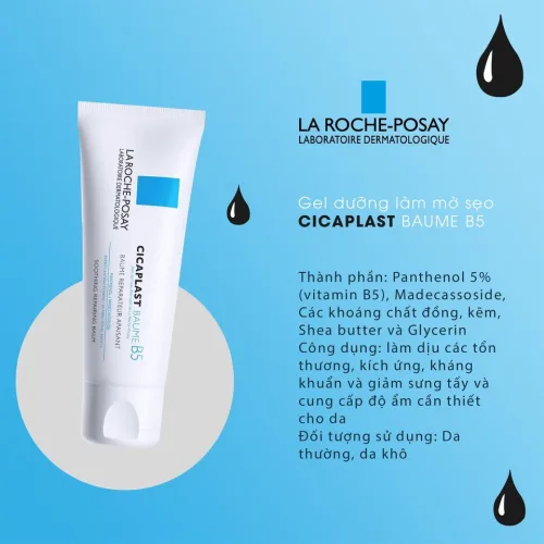 Kem Dưỡng Da La Roche Posay Làm Dịu Hỗ Trợ Phục Hồi Da 40ml Hàng Công Ty Có Tem Phụ