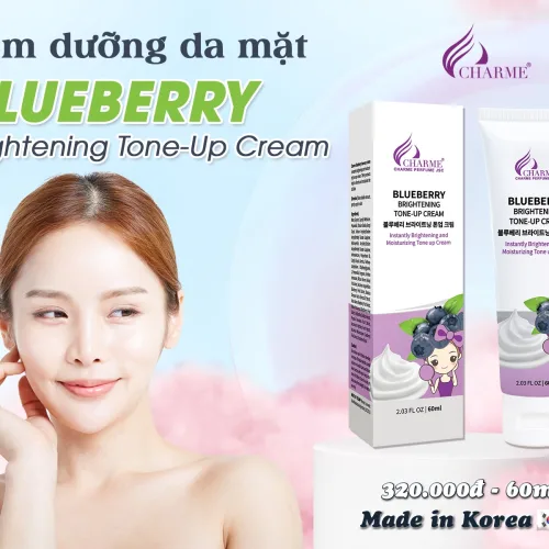 Kem Dưỡng Da Mặt Blueberry Charme Brightening Tone Up Cream