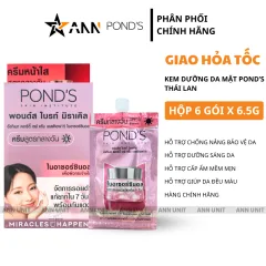 Kem Dưỡng Da  Mặt Ponds Thái Lan Hộp 6 Gói x 6,5g