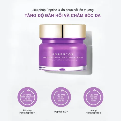 Kem Dưỡng Forencos Peptide Redensifying Intensive Cream