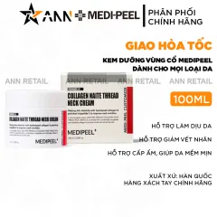 Kem Dưỡng Giảm Nhăn Vùng Cổ Medipeel Collagen Naite Thread Neck Cream 100ml - Hàng Xách Tay