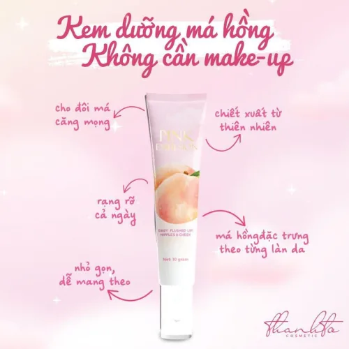Kem Dưỡng Má Hồng Thanh Tô Cosmetics Pink Emulsion