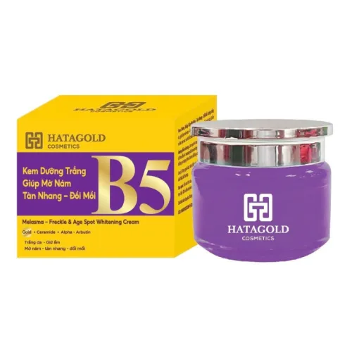 Kem Dưỡng Sáng Da B5 Hatagold Cosmetics Màu Tím 10g