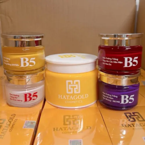Kem Dưỡng Sáng Da B5 Hatagold Cosmetics Màu Vàng 10g