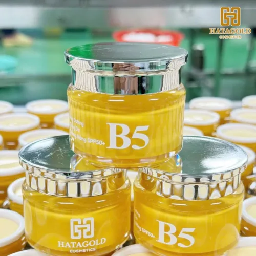 Kem Dưỡng Sáng Da B5 Hatagold Cosmetics Màu Vàng 10g