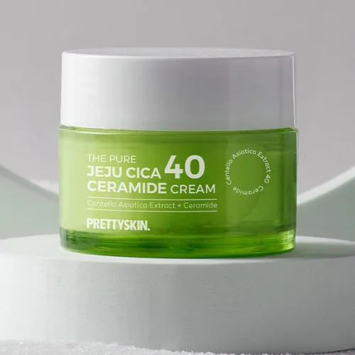 Kem Dưỡng Trắng Da Prettyskin The Pure Chiết Xuất Rau Má Ceramide Cream 52ml