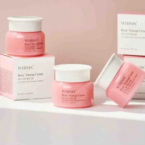 Kem dưỡng trắng face Whisis Rose Toneup Cream 50ml