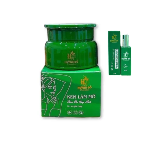 Kem Dưỡng Trắng Nách Huỳnh Đỗ Cosmetics 20g - Tặng 1 Chai Xịt Khử Mùi Hôi 30ml